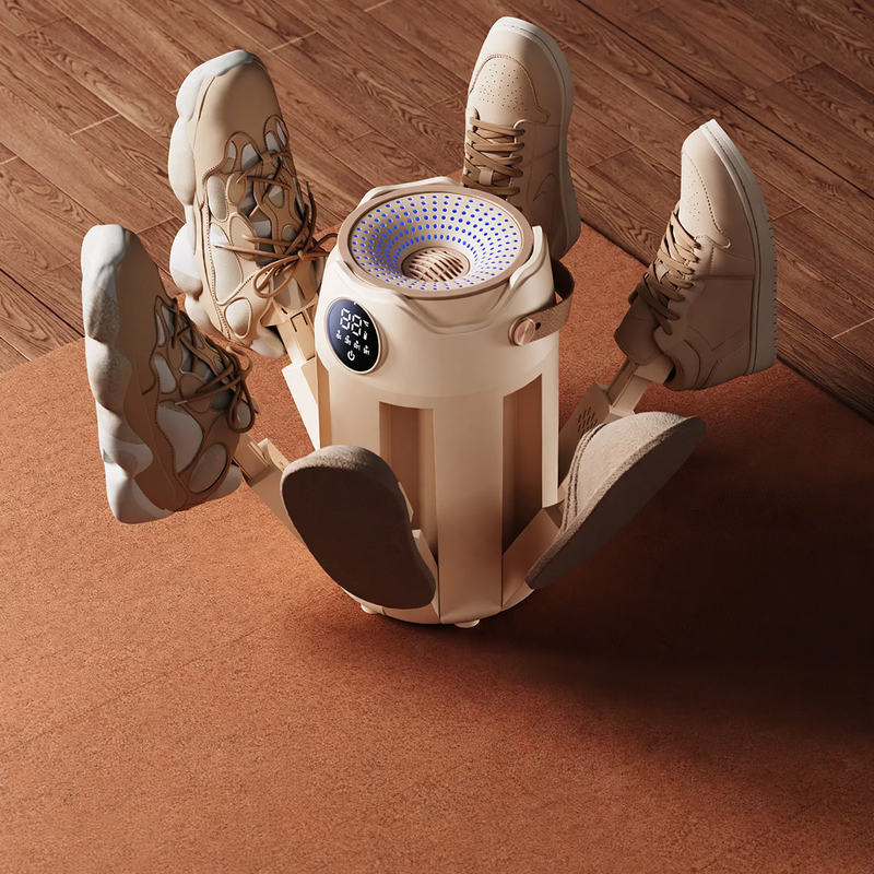 6-Arm-Schuhtrockner mit Timer, Modell H1