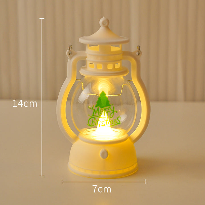 Dekorative LED-Laterne im Vintage-Stil
