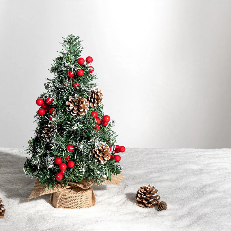 Mini-Weihnachtsbaum, PVC, Tischdekoration