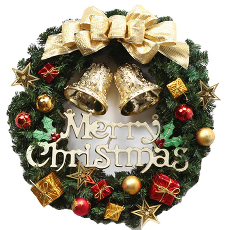 Weihnachtskranz aus PVC, 30 cm