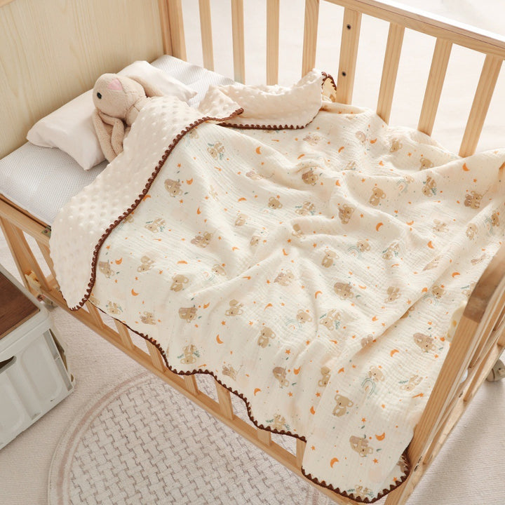 Baumwolldecke für Babys, 95x95 cm, Baumwolle