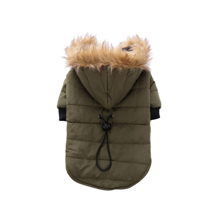 Hundemantel aus Polyester mit Reflektoren