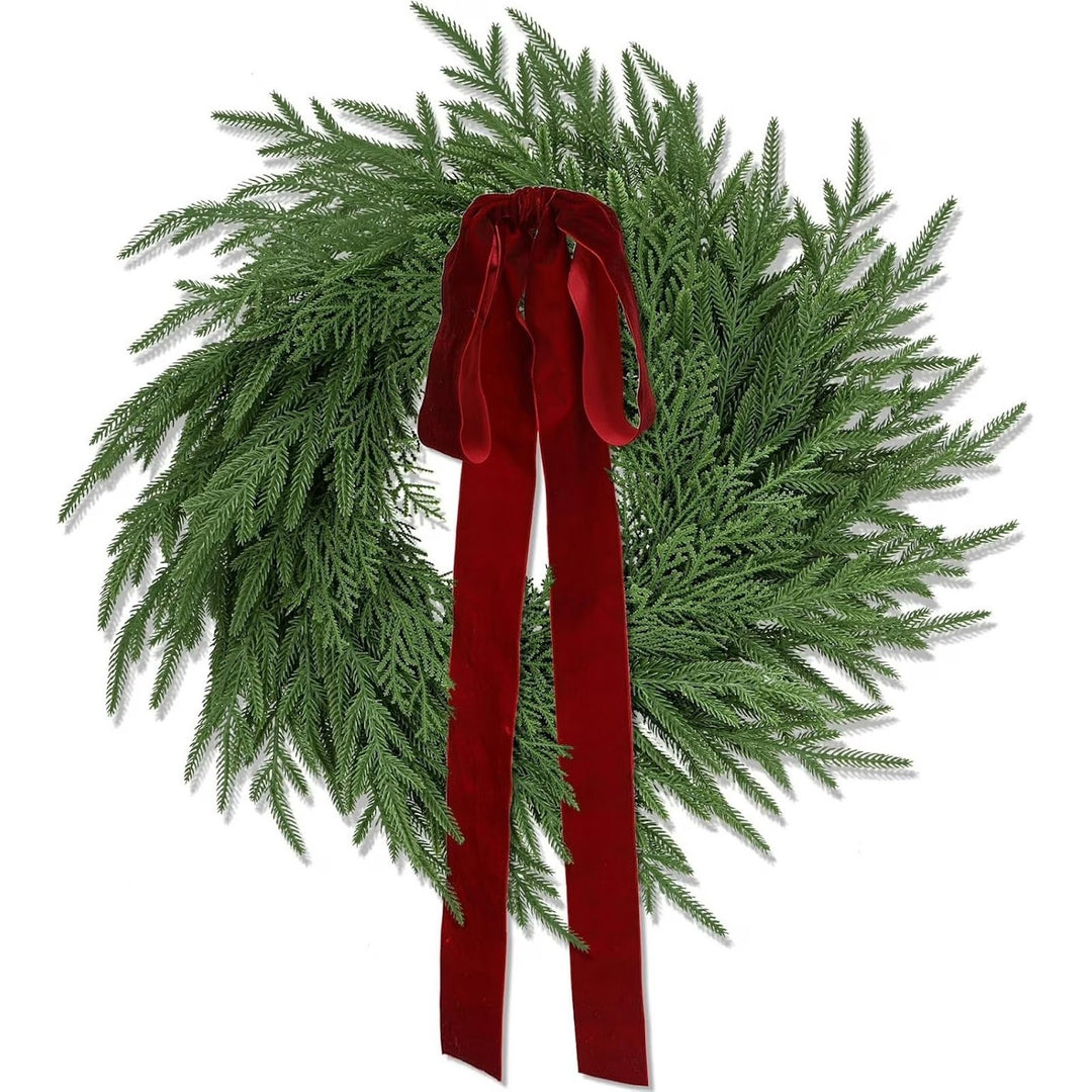 Weihnachtskranz für Tür und Wand