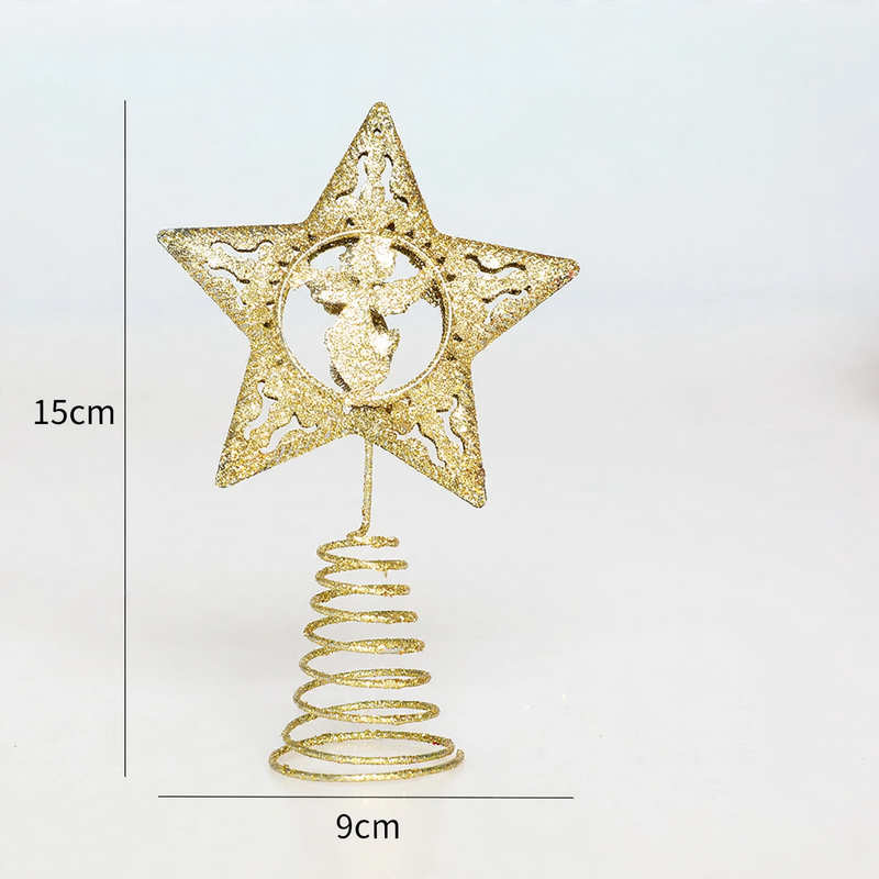 Weihnachtsbaum-Spitze aus Eisen
