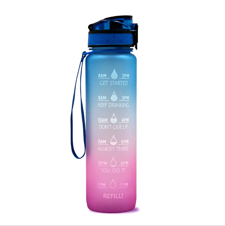 Tritan-Sportflasche, 1000 ml, hitzebeständig