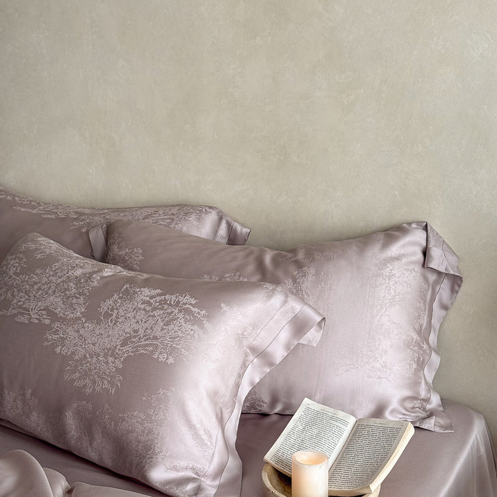 Tencel-Bettwäsche, 4-teilig, elegant, kühlend