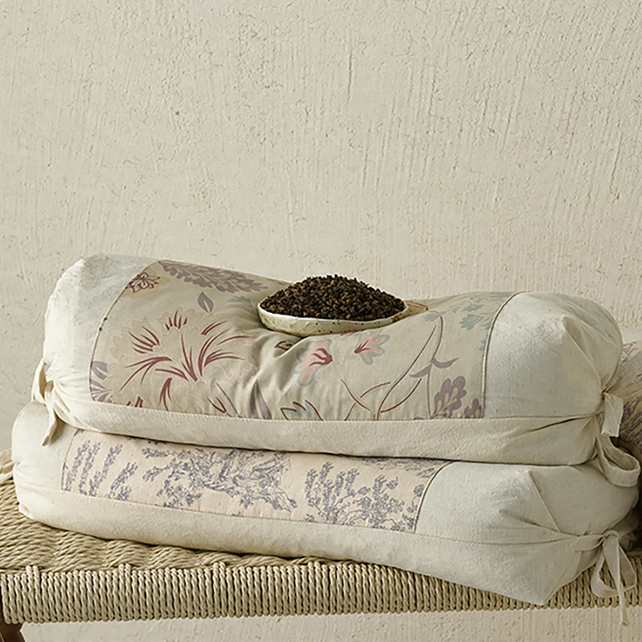 Kopfkissen mit Buchweizenfüllung, 30×60 cm