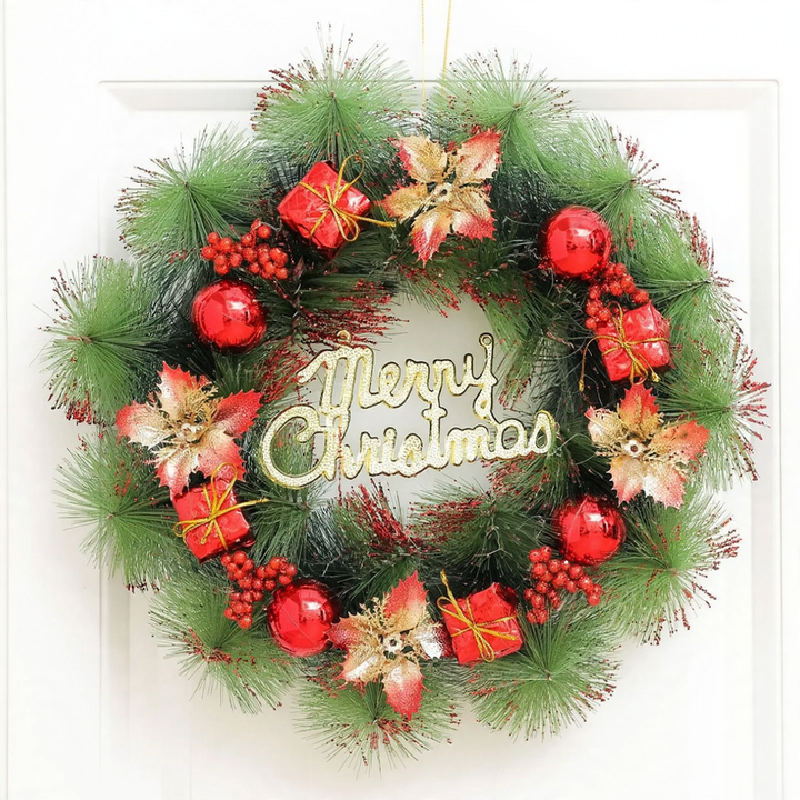 Weihnachtskranz mit Beleuchtungsoption