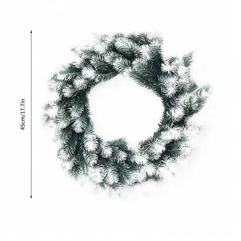 Künstlicher Weihnachtskranz aus Kunststoff, 10-30 cm