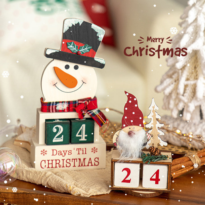 Weihnachts-Adventskalender aus Stoff