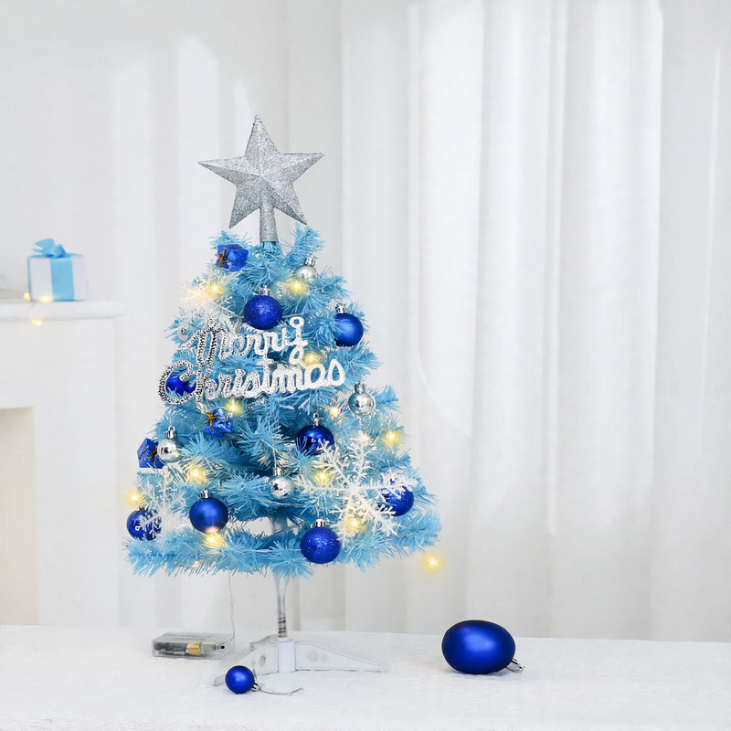 Mini-Weihnachtsbaum, 45 cm oder 60 cm, Blau