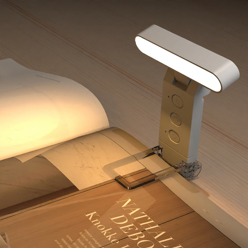Tragbare LED-Buchleuchte mit Klemmfunktion