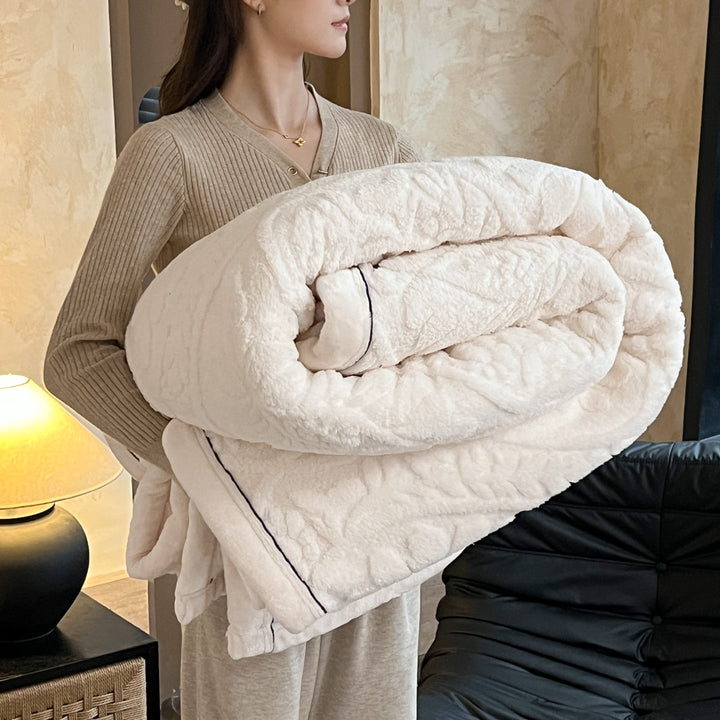 Europäische Jacquard-Wohndecke, doppelseitig, verschiedene Größen