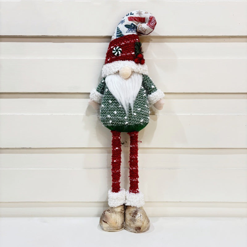 Verstellbare Wichtelfigur für die Weihnachtsdekoration
