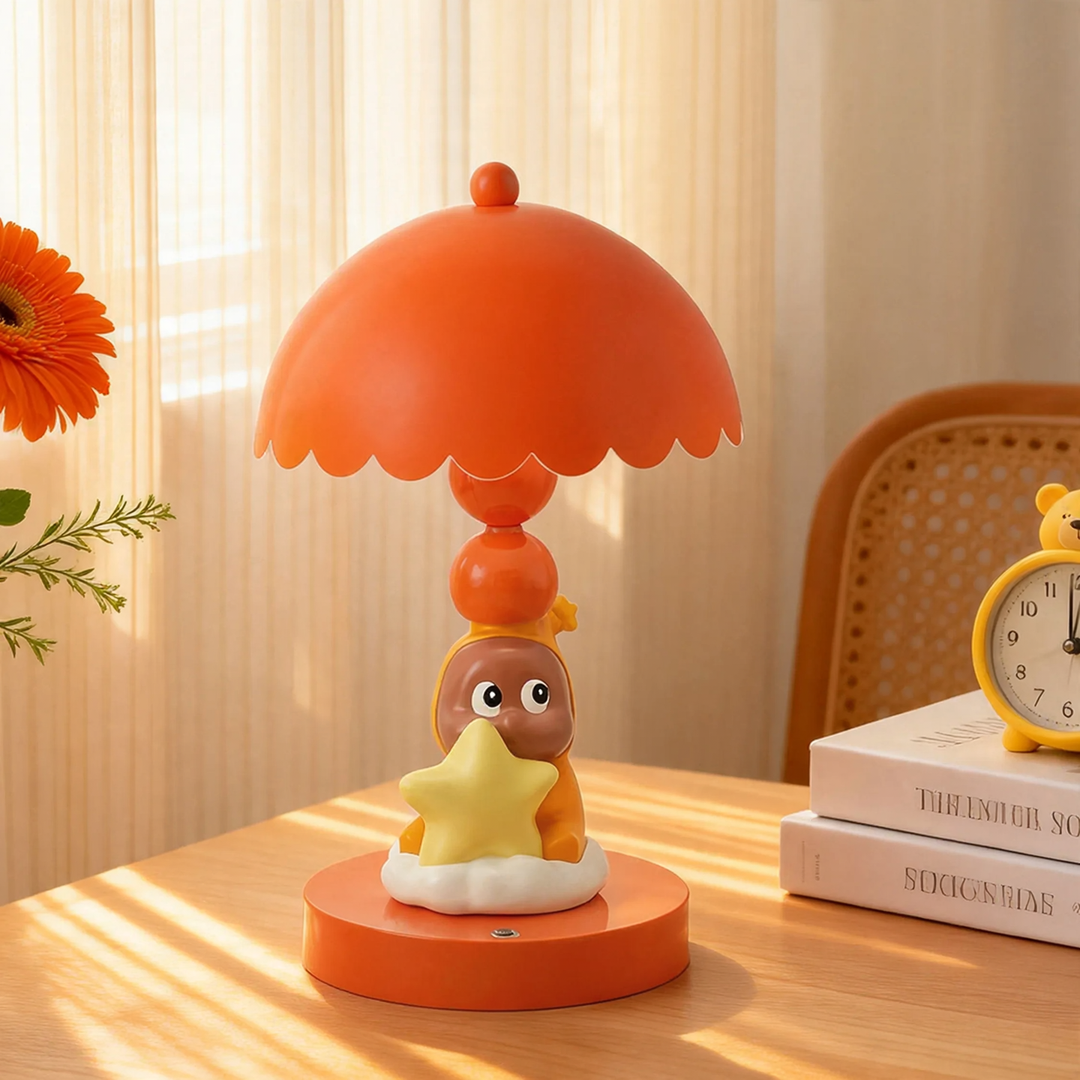 Cartoon-Sternchen-Tischlampe mit Farbwechsel