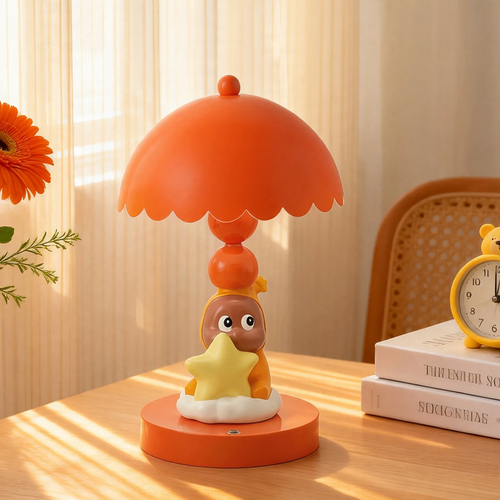 Cartoon-Sternchen-Tischlampe mit Farbwechsel