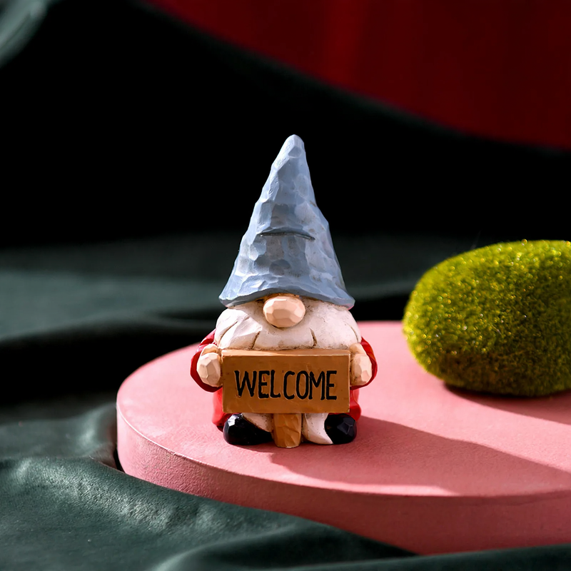 Dekorative Weihnachts-Wichtel Figur aus Kunstharz