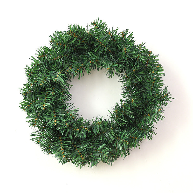 Dekorativer Weihnachtskranz aus PVC, verschiedene Größen