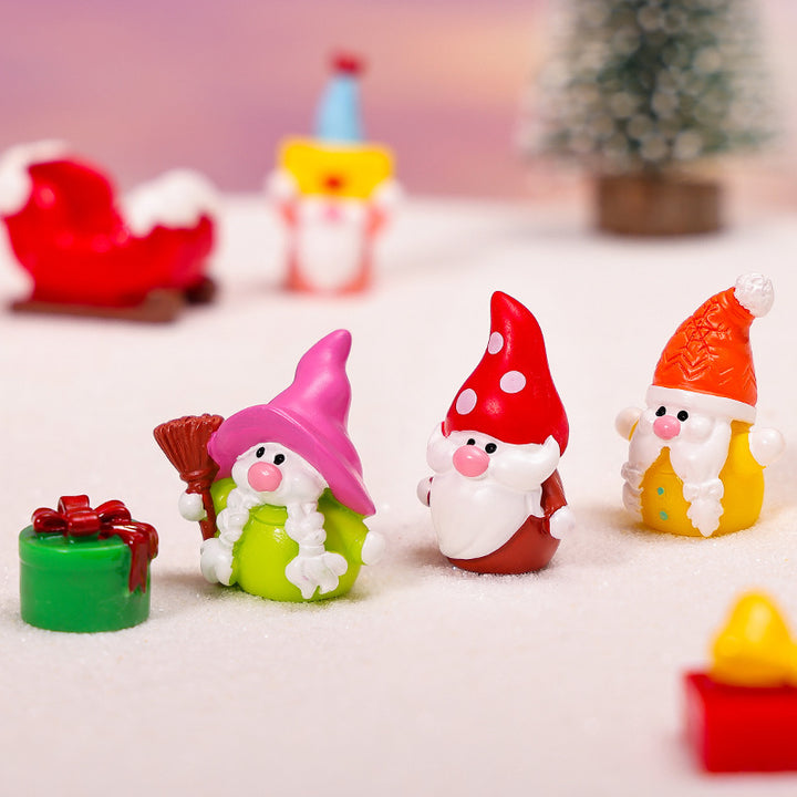 Dekorative Harz-Figuren für Weihnachten