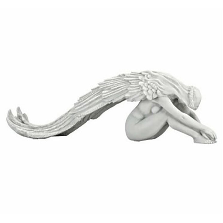 Engel-Vogeltränke aus Kunstharz