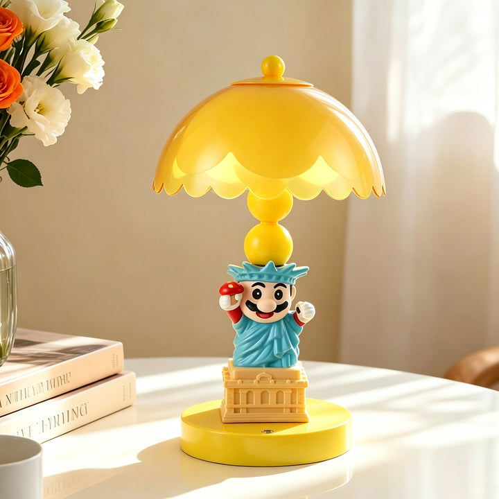 Super-Mario-Tischlampe, Cartoon-Design