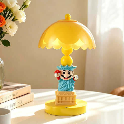 Super-Mario-Tischlampe, Cartoon-Design