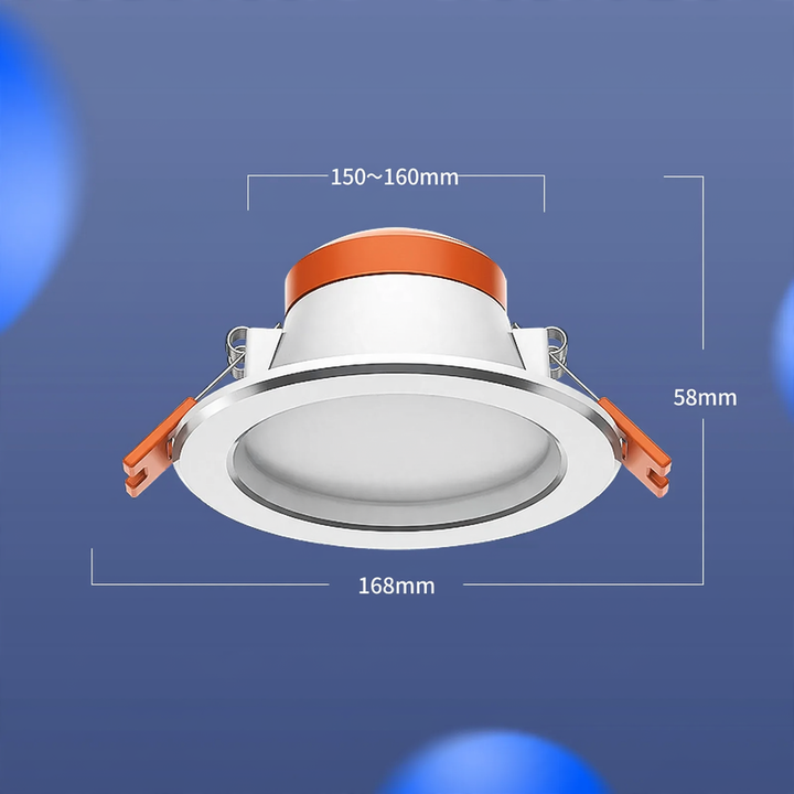 Einbau-Deckenleuchte LED, 75–90 mm