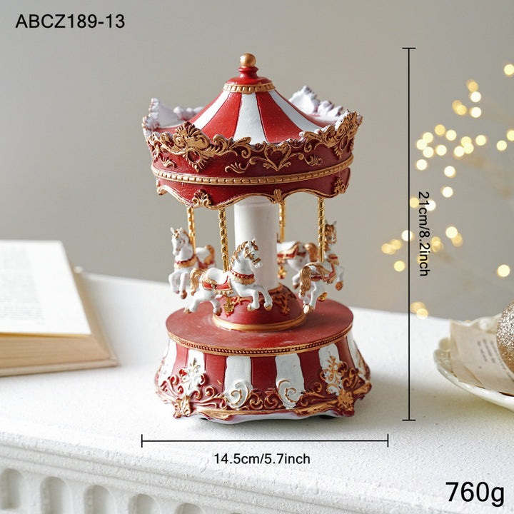Weihnachts-Spieluhr aus Kunstharz