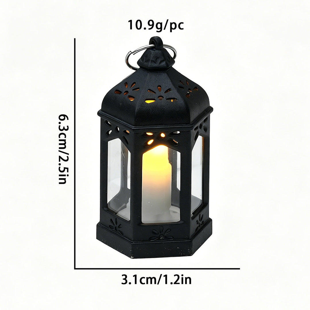 Dekorative LED-Laterne im Vintage-Stil