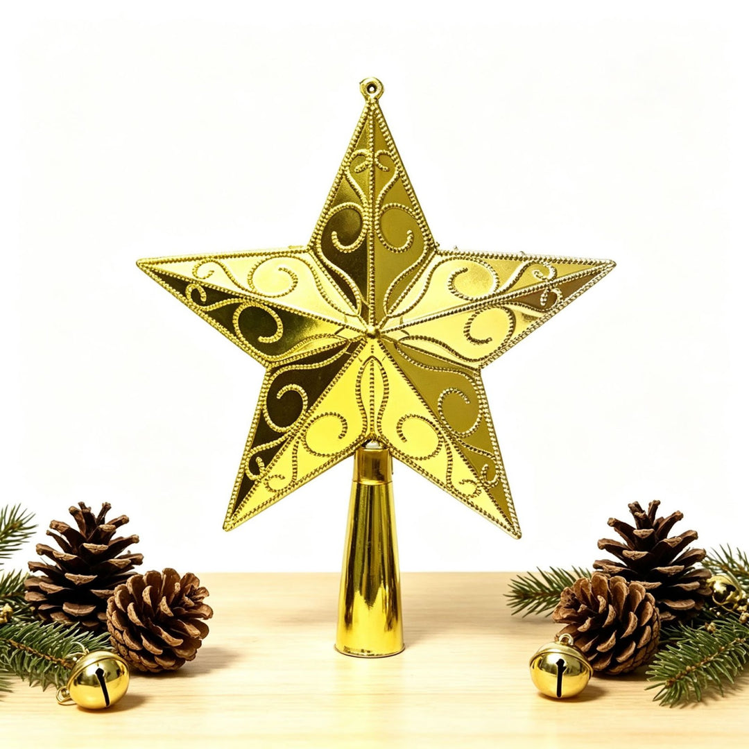 Weihnachtsbaum-Stern aus Kunststoff, verschiedene Größen