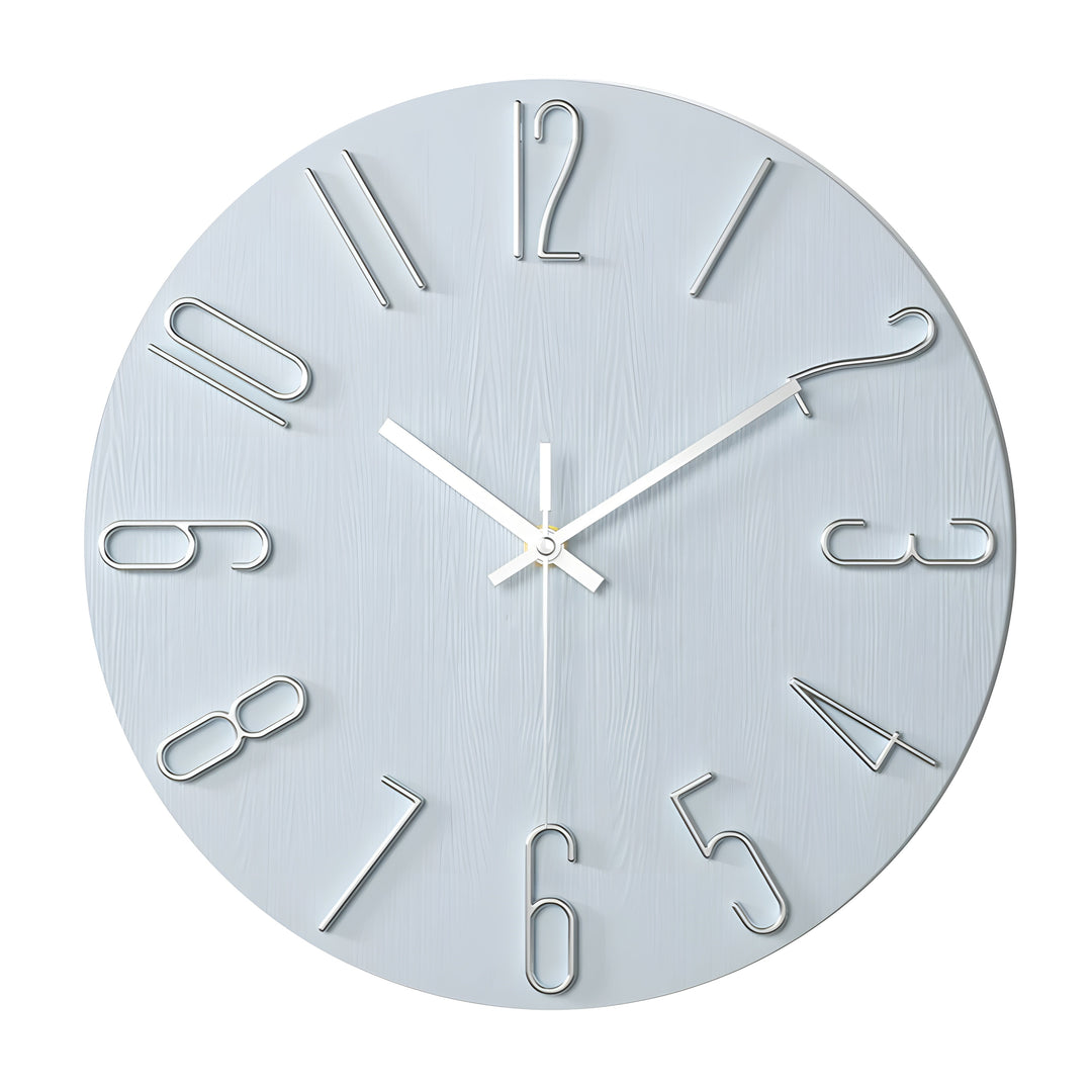 Einfaches Quarz-Design-Wanduhr - Still moderner Stil | Karnz