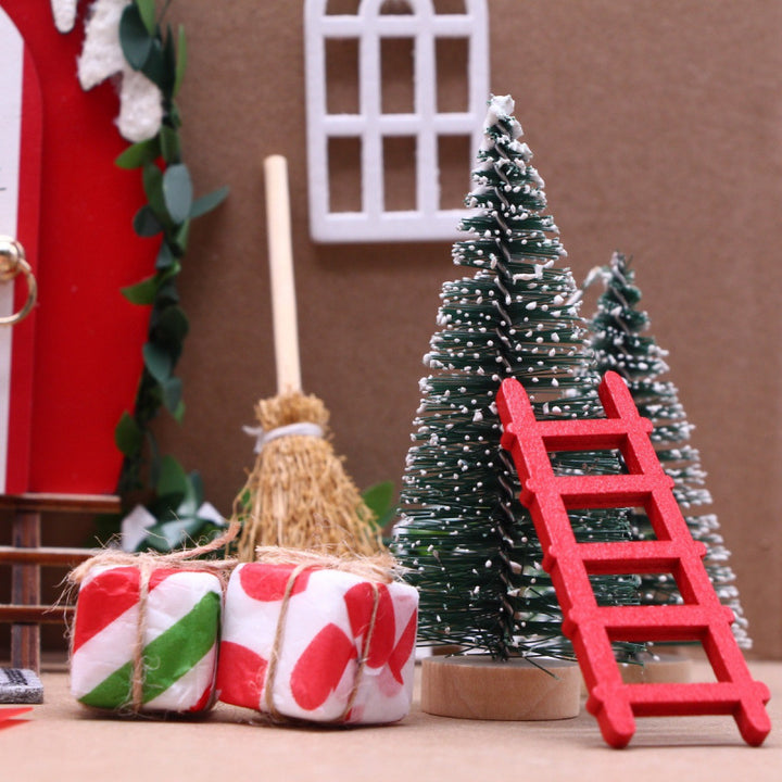 Miniatur-Elfen-Tür-Set für Puppenhäuser