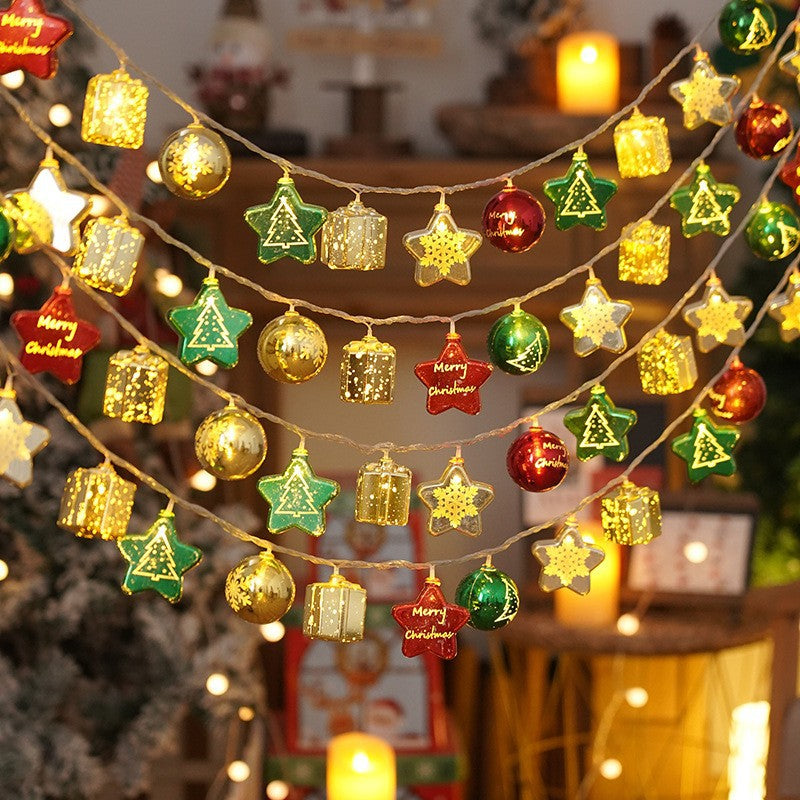 LED-Weihnachts-Lichterkette, verschiedene Motive