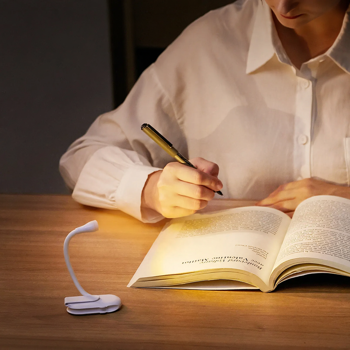 Mini-LED-Klemmleuchte, 3W, USB-aufladbar