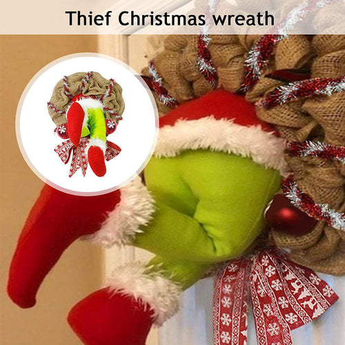 Weihnachtskranz mit Elfenbeinen
