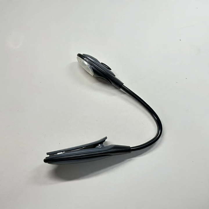 Mini-LED-Klemmlampe für Bücher