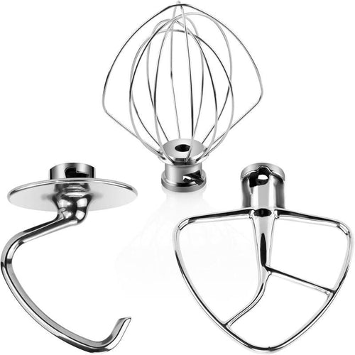 Rührwerkzeug-Set für Küchenmaschine 4,5–5 Qt
