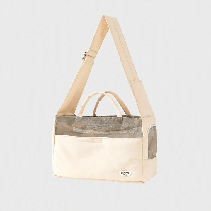 Tragbare Haustiertasche mit Schultergurt