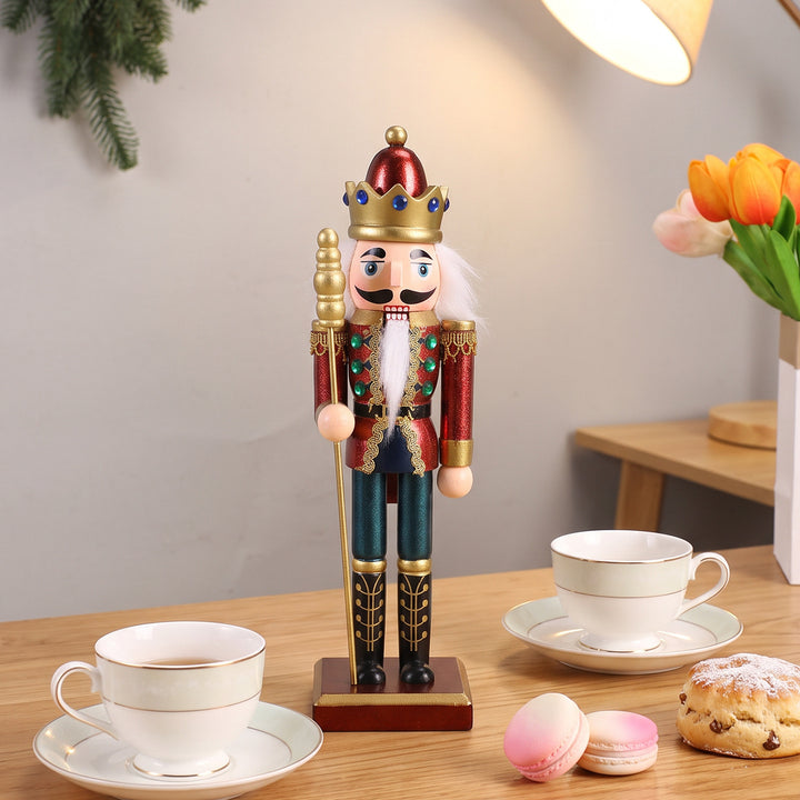 Nussknacker-Figur aus Holz, 25 cm, europäischer Stil