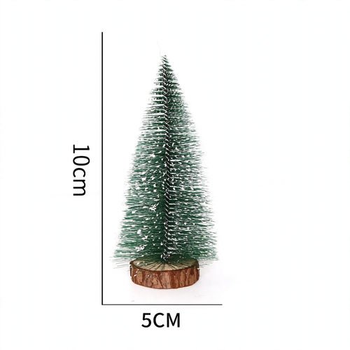 Mini-Weihnachtsbaum aus Kiefernnadeln, beschneit, 10-40cm