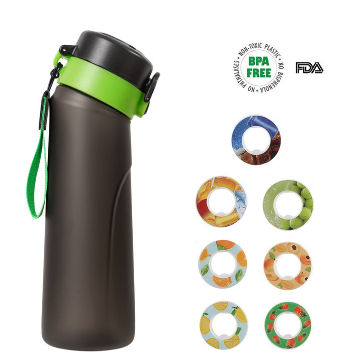 Tritan-Sportflasche mit Geschmacksringen, 750 ml
