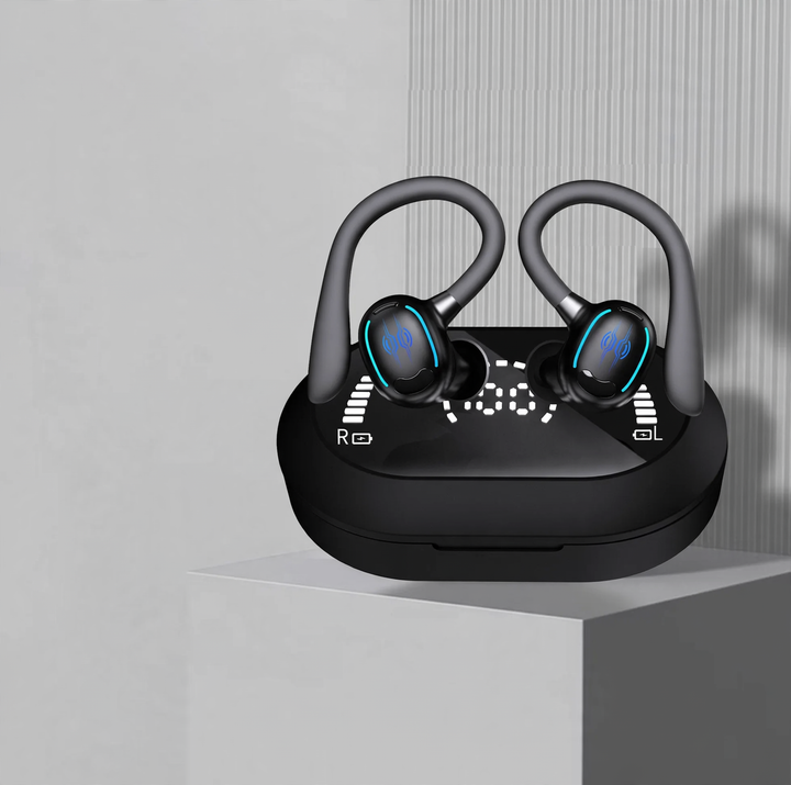 Wireless-Bluetooth-Ohrhörer mit HIFI-Klang und Display