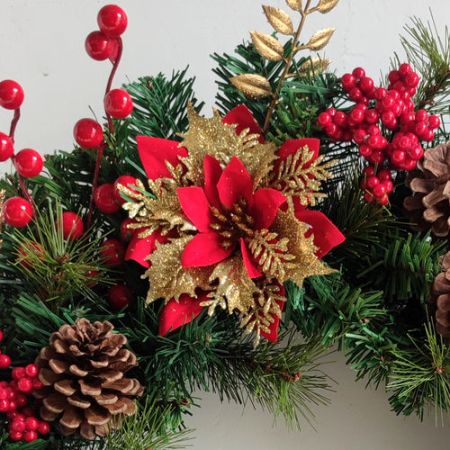 Klassischer Weihnachtskranz