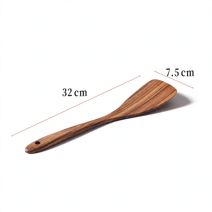 Kochbesteck aus Holz, verschiedene Formen