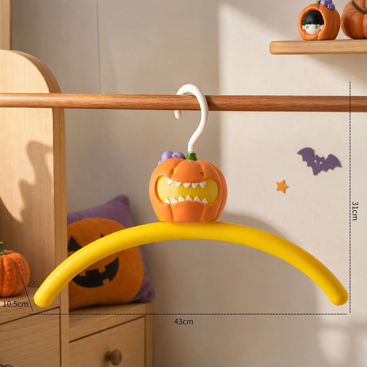 Cartoon-Kürbis-Kleiderbügel für Erwachsene und Kinder