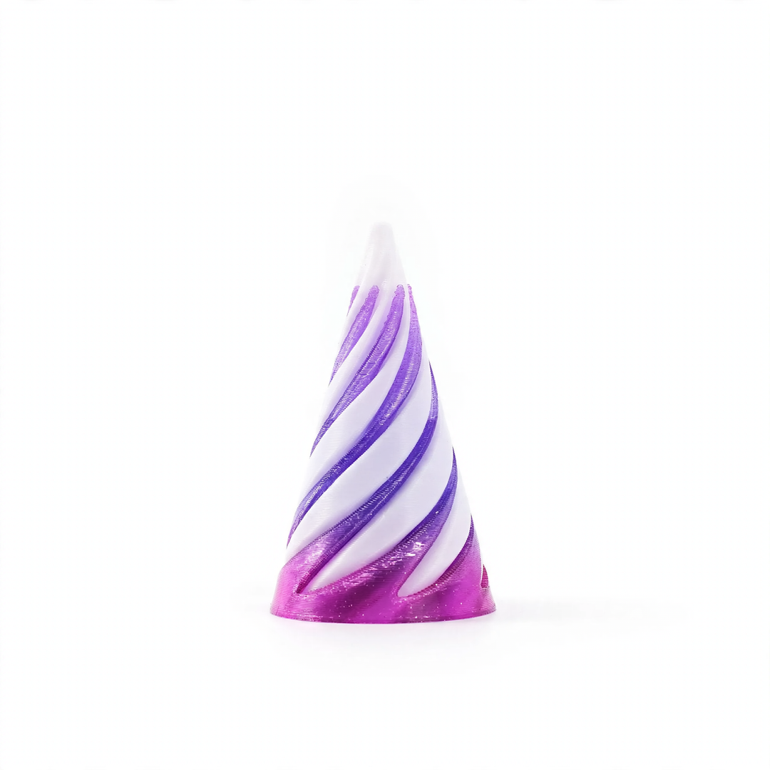 3D-gedrucktes Spiral-Pyramiden-Spielzeug
