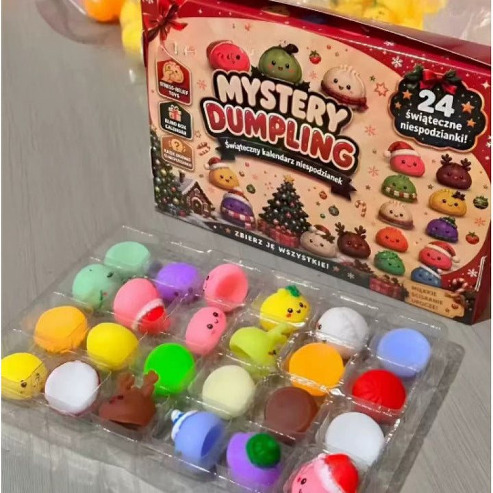 Squishy-Adventskalender mit 24 Überraschungen
