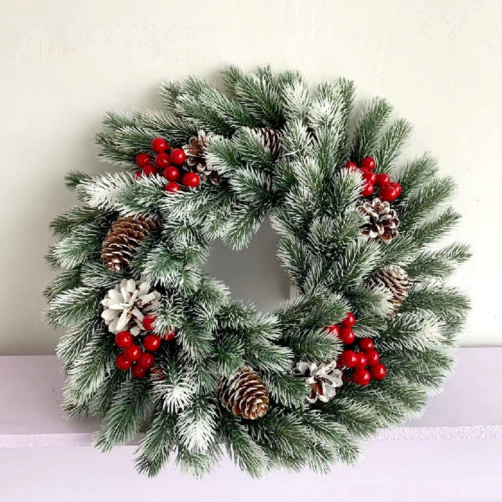 Weihnachtskranz mit LED-Beleuchtung, 40 cm