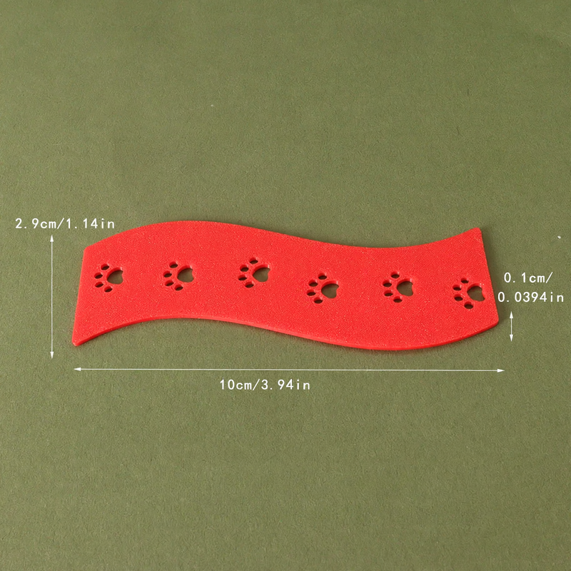 Miniatur-Weihnachts-Fußabdruck-Matte für Puppenhäuser