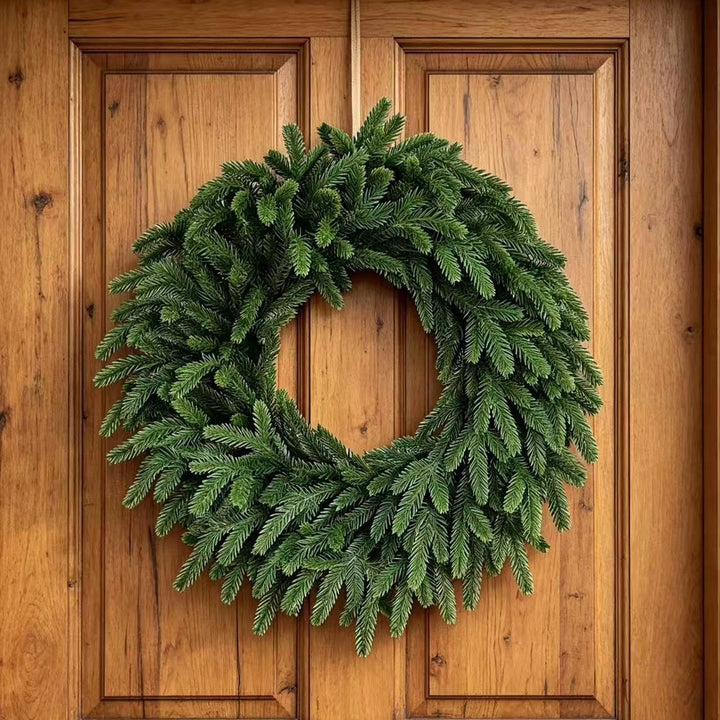 Künstlicher Weihnachts-Tannenkranz, 60 cm
